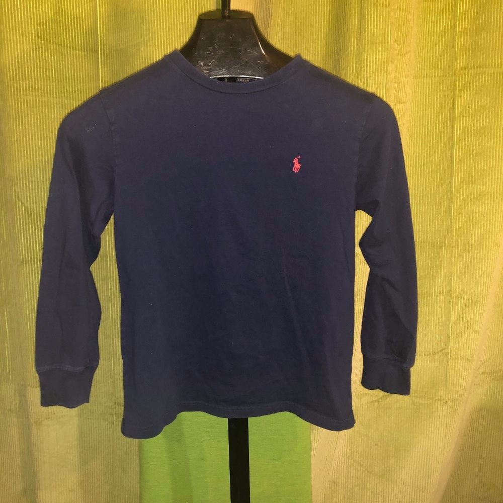 Boys Polo Ralph Lauren Long Sleeve Shirt - Size M